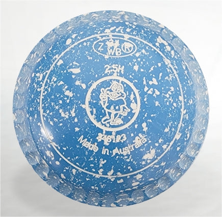 Optima Size 2.5 Grip Enhanced Colour Azure Logo Freddo Date stamp 34