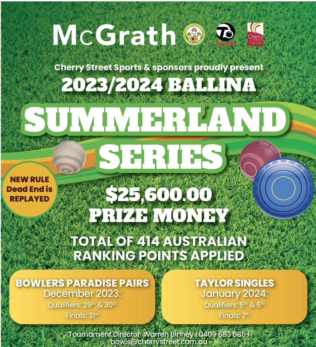 SUMMERLAND SERIES PAIRS