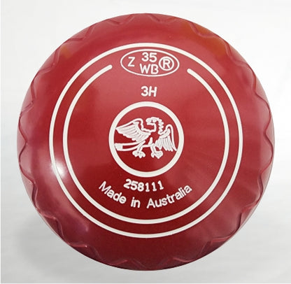 Optima Size 3 Grip Zig Zag Red Logo Phoenix Date stamp 35